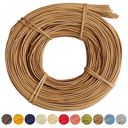 famos Peddigrohr/Flechtmaterial 2 mm/ca. 250g (Hellbraun)