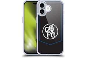 Head Case Designs Officially Licensed Chelsea Football Club Third 2025/26 Kit Gel Case [Military Grade Protection] Compatible With Apple iPhone 16