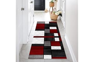 Umllpet Bieżnik na Korytarz, Nowoczesny Dywan do Kuchni, Nadaje Się do Prania, Antypoślizgowy, Bieżnik do Korytarza, Kuchni, Wejścia