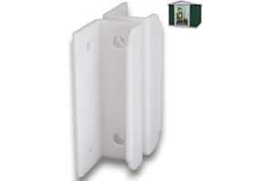 DIY Best Buy Replacement Door Handles Compatible with Yardmaster Outsunny Metal Sheds and Others - Set of 2, Durable PETG, Made in UK