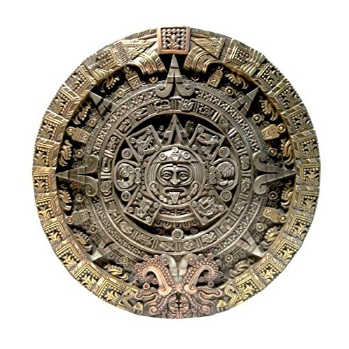 Maya Kalender Relief-Steinplatte