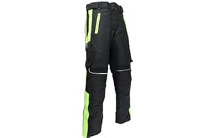 EURO STARS Motorradkombi 2-teilig–Wasserdicht & Winddicht mit Protektoren & herausnehmbarem Innenfutter Biker Kombi Touring