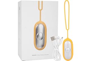 ‎BESTYIJO Schlafhilfegerät, Handheld Sleep Aid, Mini Handheld Einschlafhilfe Gerät, Schlafmittel maschine, USB-Ladegerät, Mikrostrom, Angstdruckentlastung, Schlafhilfe, Stressabbau(Gelb)