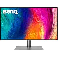 BenQ PD3220U Designer Monitor (tecnologia AQCOLOR, 32 pollici, 4K UHD, IPS, P3 Wide Color, ricarica Thunderbolt / USB-C, DP /