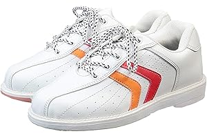 NGARY Men's Professional Bowling Shoes Non-Slip Wear-Resistant Bowl Athletic Shoe for Right Handed Bowlers