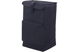 MagiDeal Heavy Duty Grocery Cart Bag, Trolley Replacement, Black Oxford Cloth, Foldable, Portable
