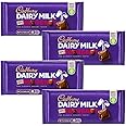 Chocolate Bars Bundle Consisting of Dairy Milk Fruit & Nut Chocolate Bar 95g (4 Pack)