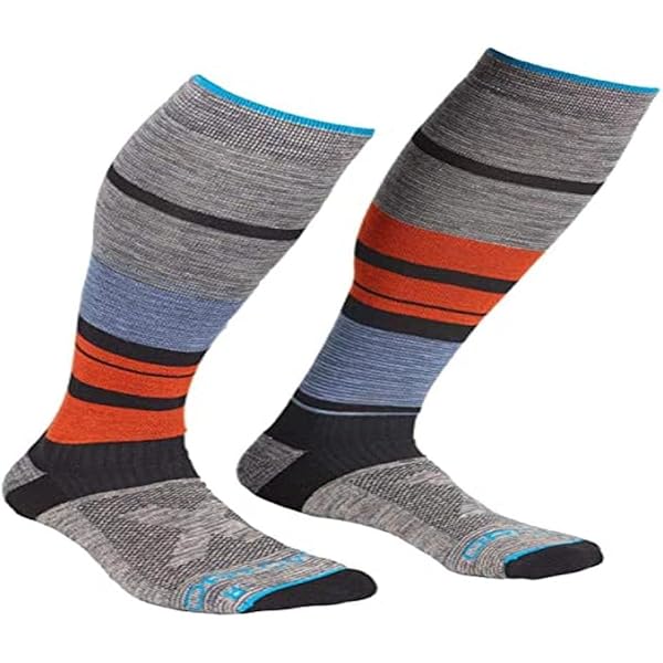 SKI TOUR LONG SOCKS W - C: sunset orange_ T: 39-41 : : Kleding, schoenen & sieraden