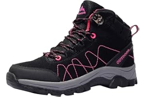 Generisch Wanderschuhe Damen wasserdichte Und Trotzdem Stabile Wanderschuhe Trekkingschuhe Wanderstiefel Leichte Ultralight Sportschuhe Für Camping Outdoor Knöchel Schuhe Sneaker Trekkingschuhe