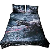 Cnspin 3D Animales Ropa De Cama Conjunto Dormitorio Rana Impresión Conjuntos De Funda Nórdica...