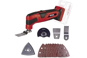 Einhell Akumulatorowe narzędzie wielofunkcyjne TC-MG 18 Li-Solo Power X-Change (Li-ion, 18 V, 11000-20000 min-1, 3,2°, magnetyczny uchwyt narzędziowy, w tym wyposażenia, bez akumulatora i ładowarki)