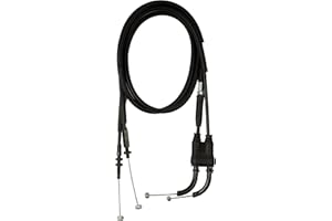 MOTOMASTER Motorcycle Throttle Cable SET (PULL/PUSH) Compatible with Yamaha MT 07/ FZ 07 1WS-26301-00