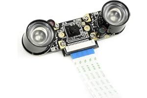 IBEST for NVIDIA Jetson Nano Camera IMX219-77IR 8-Megapixels Infrared Night Vision IR Camera Module with IMX219 Sensor 3280 × 2464 Resolution 77° FOV Suit for AI Projects