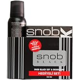 Snob Black EDT+Deodorant Gift Set, 250 ml