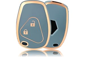 OFFCURVE Car Key Cover Car Key Case Key Fob Cover Car Key Protector 2/3 buttons Compatible with Renault Dacia Clio Modus Kangoo Logan Sandero Twingo Duster Master Megane Opel Chevrolet