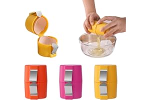 UptVin 3 Packs Egg Cracker Tool, Handheld Egg Cutting Tool, Eggshell Remover, Kitchen Egg Shell Cutter Tool, Portable Eggshell Opener Baking Accessories for Home Dorm Kitchen