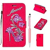 Handytasche für Moto G5 Plus, ZCRO Elegant Leder Handy...