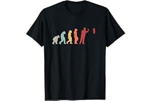 RETRÒ DARDO SPORT REGALO Vintage Darts Evolution Regalo Giocatore Di Freccette Maglietta