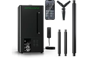 MARS HYDRO Plant Humidifier 6L,with Adjustable Humidity,Timer Function,Ultrasonic Precise and Silent Operation,No-Leak Seal for Grow Tent,Indoor Planting,Greenhouse,Bedroom