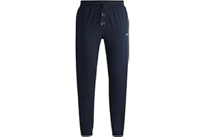 BOSS Hommes Mix&Match Pants Bas de survêtement en Coton Stretch à Logo brodé