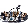 Yellow Chimes Leather Bracelets for Men & Women - Fashion & Casual Wear - Birthday &
