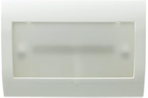 PLANETITALY Lampada emergenza 503 placchetta incasso luce led batteria integrata