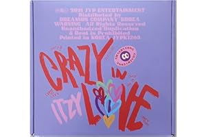 DREAMUS ITZY - Crazy In Love [CHAERYEONG Version] 1st Album CD-R+Photocard+Photobook+Polaroid+Sticker Pack+Lyric Paper+(Extra ITZY 6 Photocards+ITZY Pocket Mirror)