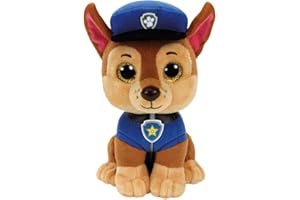 Ty - TY96319 - Pat' Patrouille - Peluche Chase 23 cm