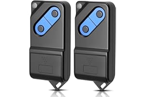 WEPAI 2 pezzo Telecomando Cancello per TM2 433 DS, 433,92 MHz Telecomando Cancello,2 Canali