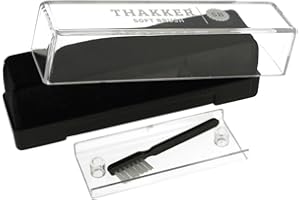 THAKKER Soft Brush - Spazzola antistatica per Dischi con Cuscinetto di Velluto e Spazzola per Aghi