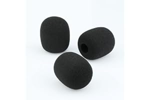 LEFXMOPHY Lot de 3 protections anti-bruit en mousse Cloud 2 pour casque de jeu HyperX Cloud II/Alpha/Alpha S/Mix/Core