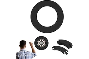 ‎DINGGREAT DingGreat Dartscheiben Surround für unterwegs,Leicht zu tragen,Wirksamer Schutz von Abnähern und Wänden,Travel Dartboard Catchring