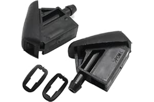 Hoypeyfiy 2 ugelli a getto per lavavetri anteriore, ugello spray di ricambio per Ford B-Max JK 2012-2023 Transit Mk8 V363 2013-2023 sostituire 1772317 AV11-17666-AB