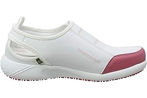 Oxypas Arbeitsschuhe Damen – Lilia - Leichter, Bequemer Sicherheitsschuh mit Klettverschluss, ideal für Pflege, Küche oder Innenbereich, rutschfest