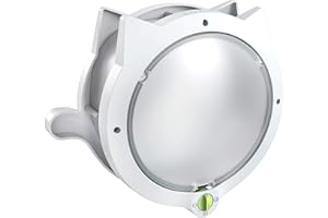 HANWU Cat Flap for Pets - 4-Way Closure Cat Flap - for Interior Doors and Exterior Doors, Wall or Hidden Cat Litter Tray - Easy & Quick Installation, White