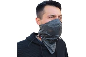 Grace Folly Half Face Mask for Cold Winter Weather. Use This Half Balaclava for Snowboarding, Ski, Motorcycle. (Many Colors)