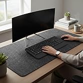 120x60 cm Mouse Pad Masa Koruyucu B&uuml;y&uuml;k Ke&ccedil;e Oyuncu Matı 3mm Koyu Gri Renk Farklı &Ouml;l&ccedil;&uuml;ler İ&ccedil;in Mağazamıza bakınız. B&uuml;y&uuml;k Boyl