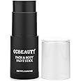 CCbeauty Eye Black Face Paint Stick,Face Painting Kit,Non Toxic SFX Makeup For Skeleton Game Day Sports Halloween Costume Cosplay,Oil Based Professional FX Body Paint,Full Coverage Painting Foundation