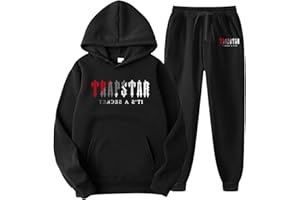 GENERIC Trapstar London Y2K Survêtement pour homme avec sweat à capuche et pantalon de jogging
