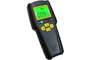 GAIN EXPRESS Indicador Tricolor Del Gráfico De Barra Del Analizador Inductivo No Invasivo Del Medidor De Humedad De Pinless De Digitaces