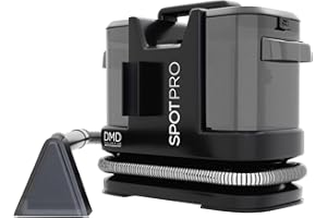 DMD COLLECTIVE DMD | 1.8L SpotPro Spot Cleaner | Removes Spills, Stains, Dirt, Pet Mess | 450W Portable Carpet and Upholstery Cleaner | Perfect for Carpet, Rugs, Stairs and Cars (SpotPro Spot Cleaner)
