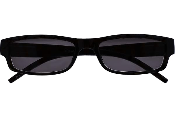 OPULIZE La Société Lunettes De Lecture Noir Léger Lecteurs Soleil UV400 Hommes Femmes S32-1 +2,50
