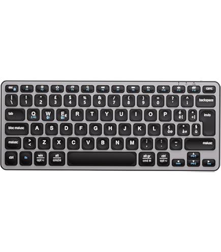 Gembird KB BT 001 DE Slimline Draadloos toetsenbord met Bluetooth (Duitse toetsenlay out) zwart Gembird KB BT 001 DE Slimline Draadloos toetsenbord met Bluetooth (Duitse toetsenlay out) zwart