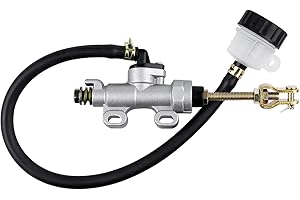 LOCOPOW Pompa universale cilindro freno posteriore per Yamaha Kawasaki Suzuki Honda Arctic Cat Riparazione per Dirt Bike ATV Motociclette