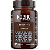 KobhoCALM Ashwagandha Shoden&reg; With Rhodiola and Psychobiotics | Emotional Balance, Stress Support, Mental Clarity and Concent