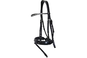 ‎HKM Euroriding GmbH & Co.KG EC Grasse Swedish Noseband Black - WB