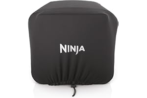 Ninja Woodfire Ofenabdeckung für Außenöfen der Serie OO101UK, hochwertige, wasserfeste, gegen Verblassung geschützte Ofenabdeckung, Schwarz XSKOCVREUK