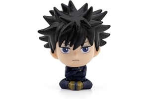 YuMe Jujutsu Kaisen Bobble Head - Megumi Fushiguro 2.5" Mini Figure Collectable in Hero Window Box | Officially Licensed Manga Merchandise | Toy Gift for Kids, Adults & Fans | Get All 8 Figures