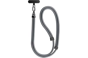 MORSUNBELA Cuerda para Movil Cordon para Movil, Colgador Móvil Cuello, Cmcuerda Móvil Ajustable de 80cm, Cordón para Teléfono Compatible con la Mayoría de los Funda