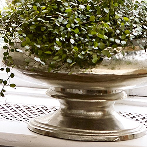 LOBERON Wunderschöne Vase Loyère, antiksilber - 3